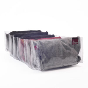 Colmeia Organizadora Invisível p/ Roupa Fitness - 6 Espaços M